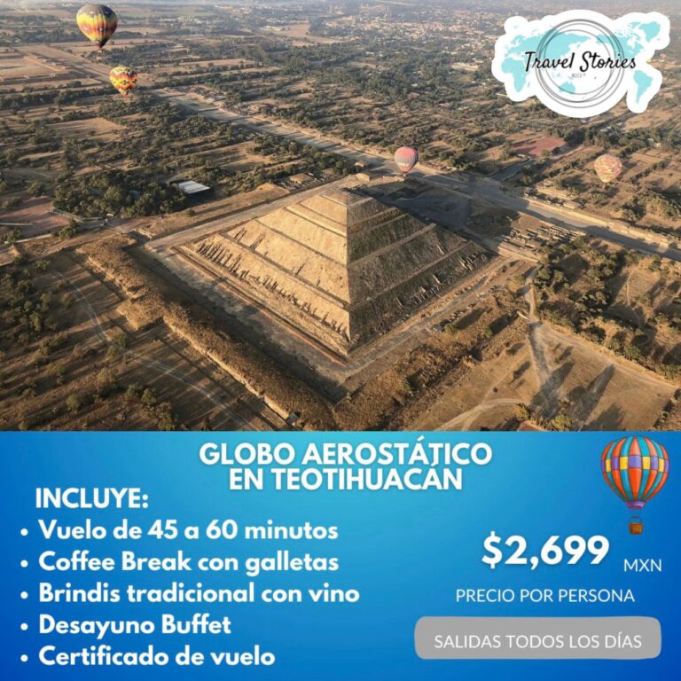 Globo Aerostático en Teotihuacan